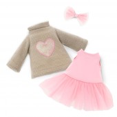 Набор одежды: Розовое сердце