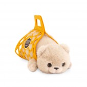 Кот Барсик в сумке бежевый