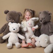 Медвежонок Тёпа белый