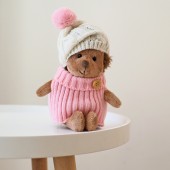 *Life Ежинка Колючка в шапке с розовым помпоном