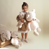 Медвежонок Тёпа белый