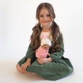 *Life Ежинка Колючка в шапке с розовым помпоном