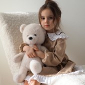 Медвежонок Тёпа белый