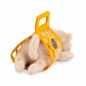 Кот Барсик в сумке бежевый