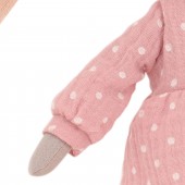 Зайка Люси в розовом платье 30