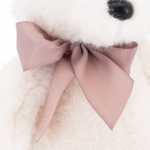 Тёпа белый с бантом