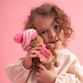 *Life Ежинка Колючка: в розовом берете в полоску