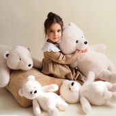 Медвежонок Тёпа белый