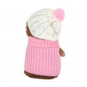 *Life Ежинка Колючка в шапке с розовым помпоном