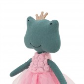 Лягушонок Фиона: Розовое платье с розочками