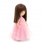 Sophie в розовом платье с розочками, Серия: Вечерний шик