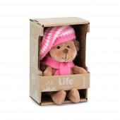 *Life Ежинка Колючка: в розовом берете в полоску