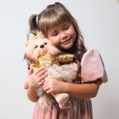 Lucky Yoyo: Золотой пуховичок с каркасом