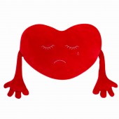 Подушка: Сердце красное