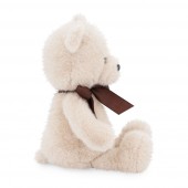 Тёпа бежевый с шоколадным бантом