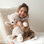 Медвежонок Тёпа белый